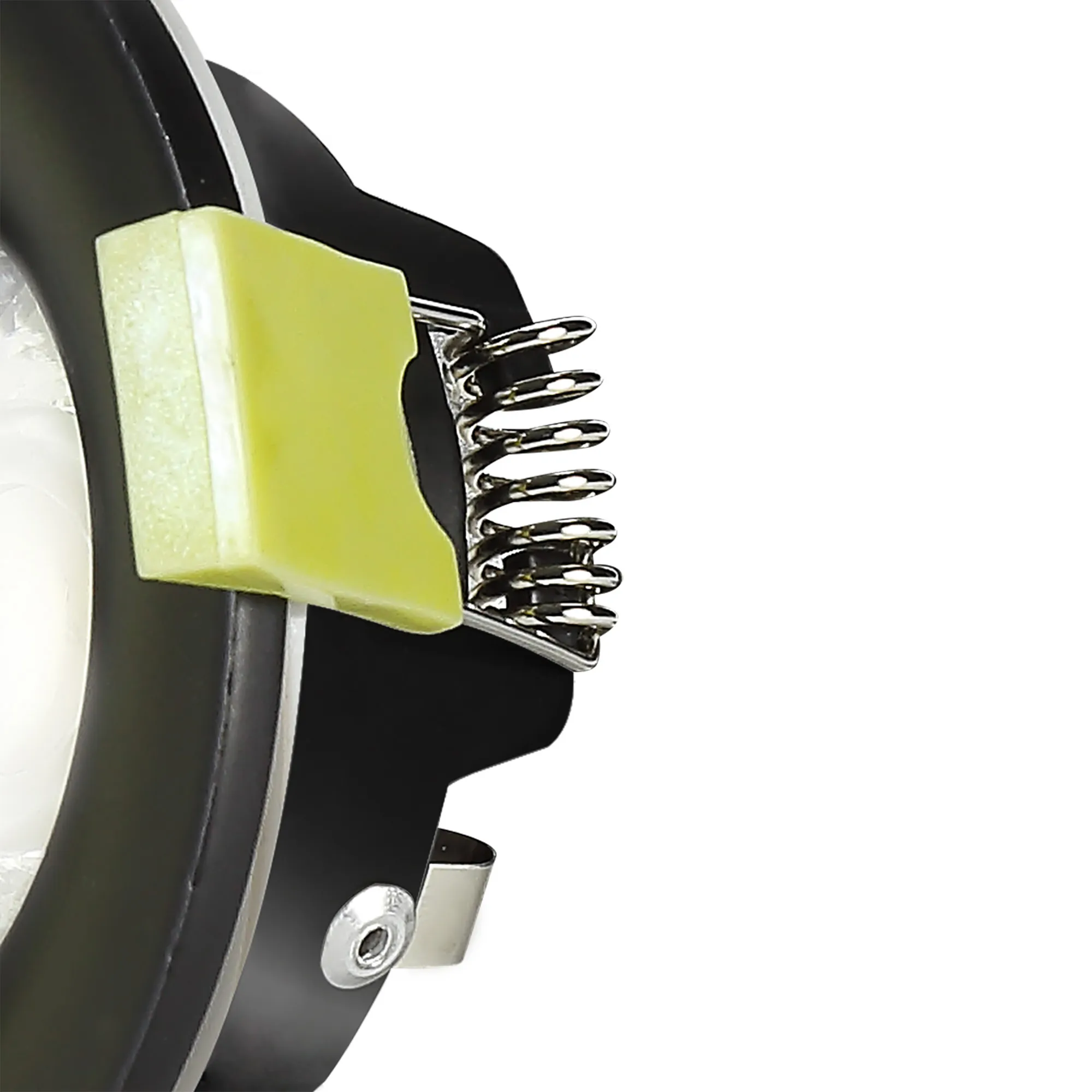 Bruve GU10 Recessed Round Matt Black IP65 Downlighter, Cut-Out 68mm DX200401  Dlux Bruve IP65